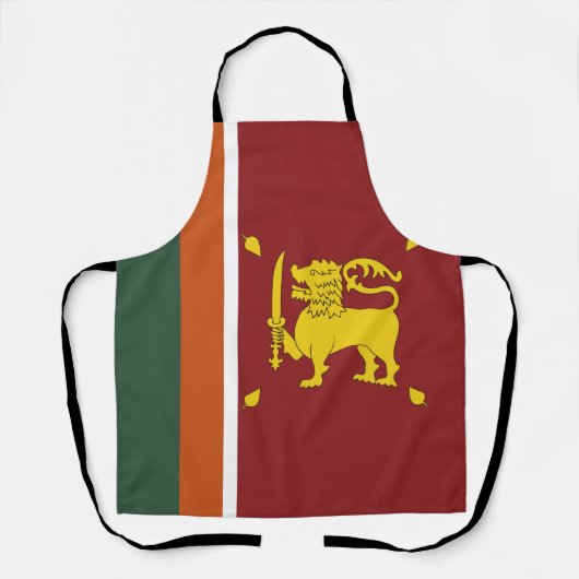 Sri Lankaanse vlag Schort (Voorkant)