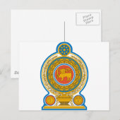 Sri Lankaanse wapenstilstand Briefkaart (Voorkant / Achterkant)
