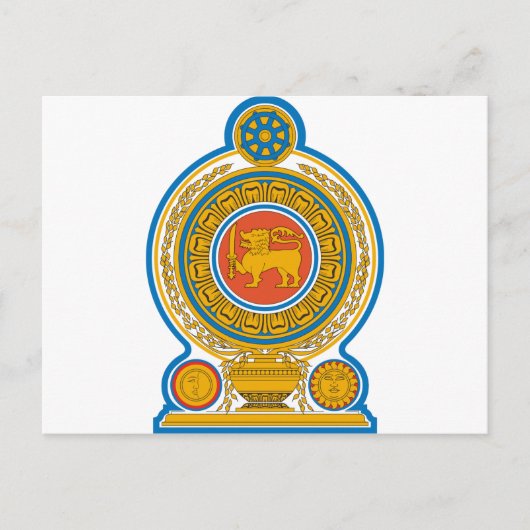 Sri Lankaanse wapenstilstand Briefkaart (Voorkant)