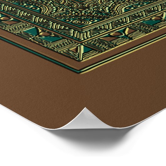 Sri Lankaanse watergloed - Poster (Hoek)