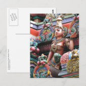 Sri Mahamariamman Temple Briefkaart (Voorkant / Achterkant)