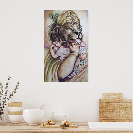 Sri Narasimha - Poster (Keuken)