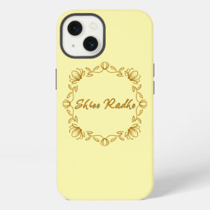 Sri Radhe - mooie bloem - Hare Krishna iPhone 13 Hoesje
