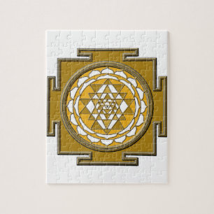 Sri Yantra Bronze Legpuzzel