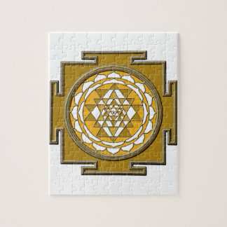 Sri Yantra Bronze Legpuzzel