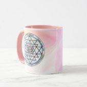 Sri Yantra – Customizable Protection Talisman Mok (Voorkant links)