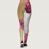 Sri Yantra en de geur van Rozen II - Leggings (Achterkant)