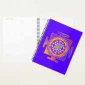 Sri Yantra - Hindoeïsme Symbool Ontwerp 1 Planner (Display)