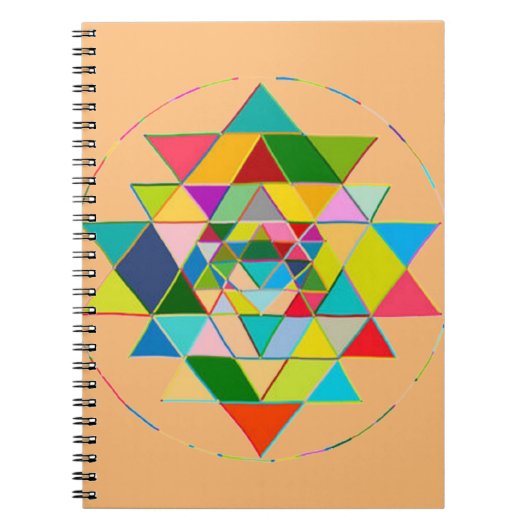 Sri Yantra Journal Notitieboek (Voorkant)