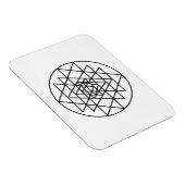 Sri Yantra Magneet (Rechterzijde)