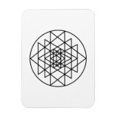 Sri Yantra Magneet (Verticaal)