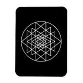 Sri Yantra Magneet (Verticaal)