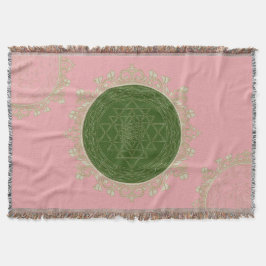 Sri Yantra Mandala - Blanket Deken