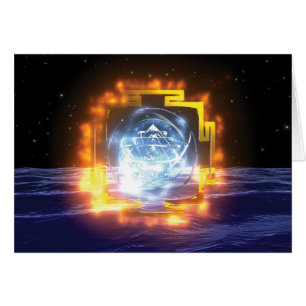 Sri Yantra Mandala-kaart