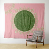 Sri Yantra Mandala - Tapestry Wandkleed (In Situ (horizontaal))