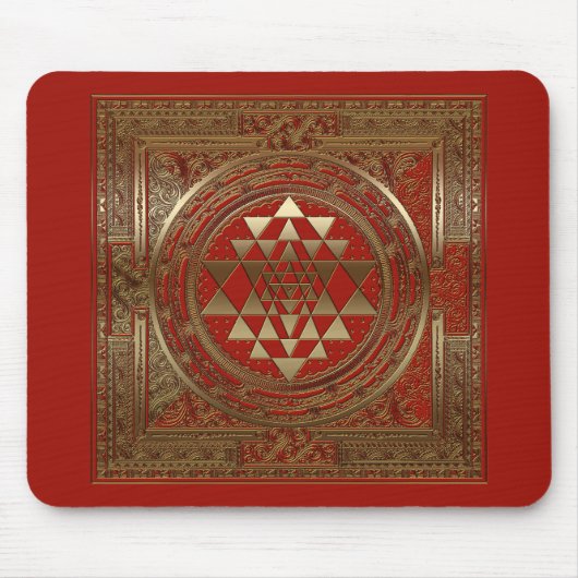 Sri Yantra - Mousepad Muismat (Voorkant)