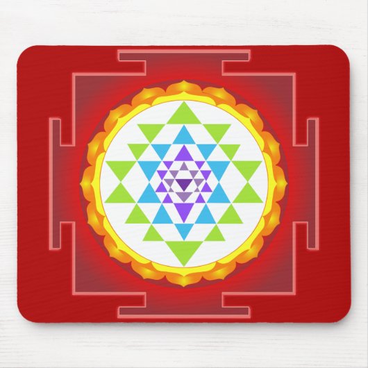 Sri Yantra Muismat (Voorkant)