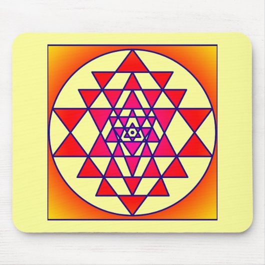 Sri Yantra Muismat (Voorkant)