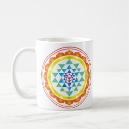 Sri Yantra Mystical Sacred Geometry Symbool Koffiemok