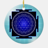 sri yantra ornament (Achterkant)