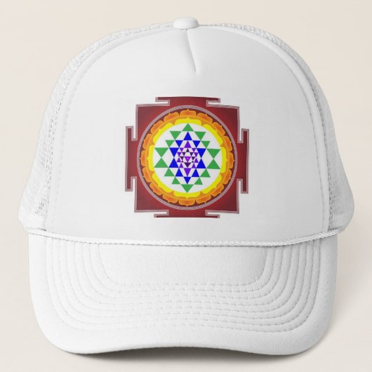 Sri Yantra petje! Trucker Pet (Voorkant)
