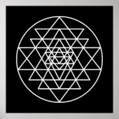 Sri Yantra Poster (Voorkant)