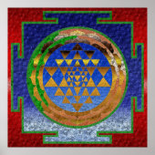Sri Yantra Poster (Voorkant)