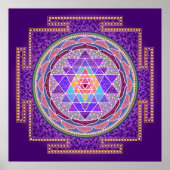 Sri Yantra Poster (Voorkant)