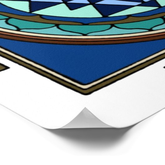 Sri Yantra Print (Hoek)