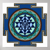 Sri Yantra Print (Voorkant)