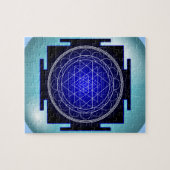 sri yantra puzzel legpuzzel (Horizontaal)