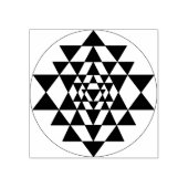 Sri Yantra Rubber Stamp Rubberstempel (Afrduk)