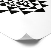 Sri Yantra Sacred Geometry Wall Art Poster (Hoek)