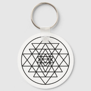 Sri Yantra Sleutelhanger