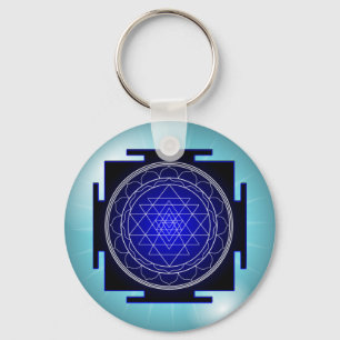 sri yantra sleutelhanger