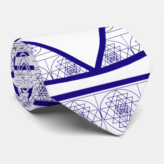 Sri Yantra Stropdas (Opgerold)