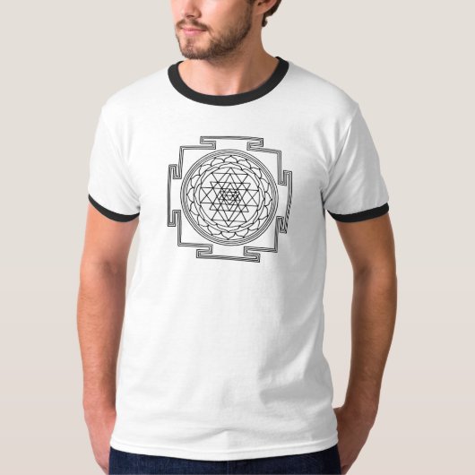 Sri Yantra T-shirt (Voorkant)
