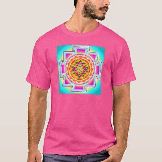 Sri Yantra T-shirt (Voorkant)
