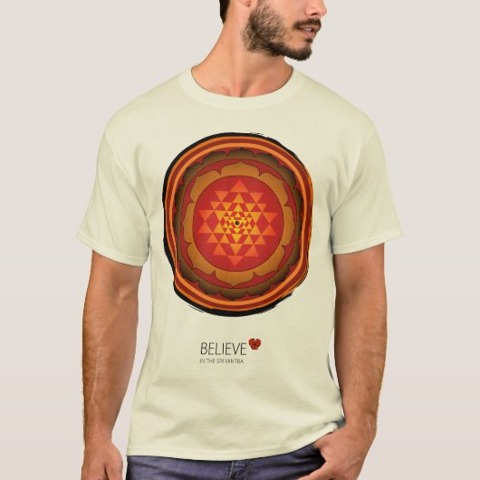Sri Yantra T-shirt (Voorkant)