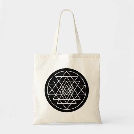 Sri Yantra Tote Bag (Voorkant)