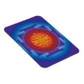 SRI YANTRA - VLAM MAGNEET (Rechterzijde)