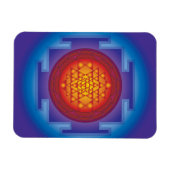 SRI YANTRA - VLAM MAGNEET (Horizontaal)