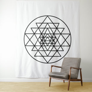Sri Yantra Wandkleed