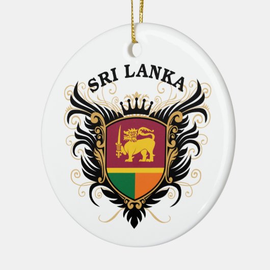 Srilanka Keramisch Ornament (Links)