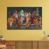 Srinivasa Kalyanam Canvas Muurkunst (Insitu (Woonkamer))