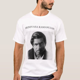 Srinivasa Ramanujan meest verbluffende wiskundige T-shirt