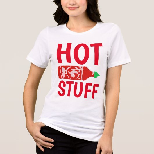 SRIRACHA HOT STUFF WOMENS T-Shirts (Voorkant)