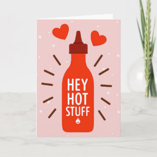 Sriracha Liefde Heet Spul Kaart