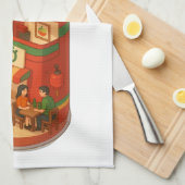 Sriracha Pho Shop Theedoek (Quarter Fold)