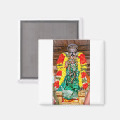 Srirangam Namperumal pachai pattu Magneet (Voorkant / Achterkant)